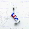 حلقات رئيسية جديدة أزياء Brit Boot Charm للرجال Party 2022 Spring 925 Sterling Silver Gifts T240227