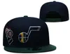 "Jazz" gorras de béisbol 2023-24 Unisex moda algodón béisbol Snapback hombres mujeres sombrero para el sol bordado Primavera Verano gorra al por mayor A11