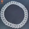 Lifeng – collier à maillons cubains pour hommes, bijoux glacés, Hip Hop, complet, Vvs, Moissanite, diamant, Miami, chaîne cubaine