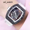 Celebrity Watch Iconic Wristwatch RM Wrist Watch Rm055 Automatic Mechanical Watch Series Rm055 Ntpt Carbon Fiber Fashion Leisure Sports Wrist Timepiece