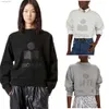 2024ss Designer Isabel Marant Sweatshirt Femme Mode Sweat à capuche Classique Lettre imprimée Pull en coton Terry Femmes Vêtements de haute qualité en gros Lulusgood