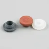 Bouteilles 100pcs bouton de caoutchouc rouge en silicone rouge butyle pour les flacons de bouteille à capuchon de rotation de 13 mm 20 mm en utilisant uniquement le bouchon