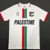 2023 2024 Palestine soccer Jerseys Black Center Stripe (Red/Green English) Football Shirt War Justice March Football uniform