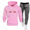 Créateur de mode hommes survêtement vêtements de sport de luxe logo imprimé survêtement lambrissé pull hommes jogger costumes veste et pantalon ensemble sport femmes costume hip hop ensembles