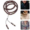 Charm Armband Sandalwood 108 pärlor Buddha Rosary Wood for Women Prayer Lovers