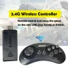 Konsoler videospelkonsol för Sega Genesis Portable Handheld Game16 Bit Wireless Mini HD Game Stick 688 Retro Games for Mega Drive