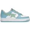 2023 Bathing Apes Uomo Sk8 Scarpe casual Nigo Bianco Argento 16 ° Anniversario Abc Camo Rosa Blu Verde Scarpe da ginnastica Donna Luxury Low Leather Train Xrt5