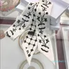 Designer Luxury Silk Scarf Classsic Flower Printed Leopard Print Twill Arrows Scarves Lightweight Shawl Double Layer Satin Chiffon Sun Protection Hair Bands