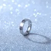 Designer Charm Star Moon Titanium Steel Ring Ring Fashion