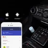 Kit novo roidmi 3s mojietu bluetooth 5v 3.4a carregador de carro duplo usb mp3 player música transmissores fm para iphone e android