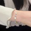 Designer Schmuck Luxus Armband Gliederkette Vanca Glücksklee Armband Luxus verstellbares ziehbares Armband Mädchen Freundin Kunsthandwerk
