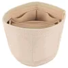 Sacs de rangement Petit portefeuille Voyage Sac de maquillage Retour pour femme Felt Purse Organisateur Insert Sacs à main