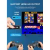 Konsole x2 gier stick amlogic s905 podwójny system retro konsola gier wideo Android 12 HD 8K GBA N64 Dual WiFi 4G 5G 64GB 10000 Smart Game