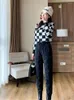 Frauen Hosen Hohe Taille Warm Baggy Cargo Ästhetischen Harem Casual Hose Koreanische Schwarz Gothic Hosen Weibliche Kleidung Pantalones