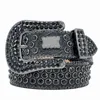 عتيقة BB Belt Belt Rhinestone Womens Luxury Leather Belt Bling Pling Plus Ceinture Femme Diamond Diencic Mens Belt مع رسائل واسعة PJ003 E4