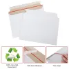 Envelopes 10/25Pcs White Rigid Mailers Stay flat envelopes Peel and Seal for Shipping Photos Prints Paperboard Envelope Mailers