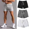 Męskie szorty Summer New Men Shorts Gym Sports Fitness Basketball Training Shorts Oddychanie Szybkie suszenie na świeżym powietrzu spodni plażowy T240227