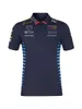 夏の新しい短袖F1チーム2024 TシャツF1男性と女性用のレーシングスーツ