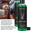 accesories MELAO Tattoo Cleaning Liquid Green Soap Soothing Solution Wound Relieve For Removal Of Dried Blood And Protein Soils From Skin