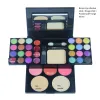 Set 3 strati Palette di ombretti Set Fard impermeabile a lunga durata Lucidalabbra Shimmer Set trucco cosmetico di bellezza Maquillaje33 colori