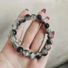 Link Bracelets 10mm Natural Stone Sea Sediment Elastic Wristband Bracelet Women's Jewelry Colorful Jasper Round Beaded