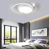Plafonniers LED moderne anneau rond lumière pour chambre cuisine étude or Simple mode Design télécommande Luminaires