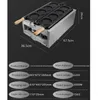 Machine à gaufres commerciale avec revêtement antiadhésif, pièce d'or, pain au fromage de forme ronde, gaufrier de dessin animé, équipement de collation