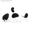 Plush Dolls Sharkitty stuffed animal toy shark and cat combination plush toy cow shark sleeping pillow cushion plush doll birthday gift Q240227