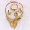 Damer Dubai smycken set modedesign halsband lyxig bröllop set bästa kvalitet