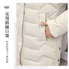 Casacos de Trench das Mulheres Mulheres Jaqueta de Inverno Casaco Longo 2024 Casual Com Capuz Parka Algodão Acolchoado Feminino Parkas Quente Outwear Snow Wear Overcoat