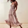 Basic Casual Dresses hirigin Boho Women Cut Out Backless Maxi Dress Bodycon Long Flowy Dresses Summer Spaghetti Strap Low Cut Cami Dress Clubwear T240227