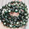 Losse edelstenen 1 armband A ca. 10-10,8 mm natuurlijke groene lepidoliet armband kralen