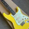 Ny produkt ruiner Electric Guitar in Antilope Yellow, gratis frakt grossist och detaljhandel