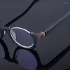 Zonnebrilmonturen Mode Vintage Frame Ronde Halve Brillen Mannen Klassieke Merk Designer Trend Reizen Voor Vrouwelijke Hoge Kwaliteit