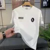 LOUSIS VOUTON TORBS LVSE MĘŻCZYZNY T-shirty projektant Modny młody merceryzowany bawełniany krótki rękaw Spersonalizowany dopasowanie wszechstronna koszulka 694