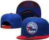 "76ers" Ball Caps 2023-24 Unisex Mode Baumwolle Baseball Snapback Männer Frauen Sonnenhut Stickerei Frühling Sommer Kappe großhandel A3