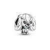 سحر أزياء جديد أصلي S925 Silver Dog Elephant حبات مناسبة لإكسسوارات مجوهرات السوار الأصلية