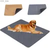 Autres fournitures pour chiens Tapis de pipi Lavable Tapis de couche pour animaux de compagnie Tapis de couche imperméable réutilisable Absorbant d'urine facile à sécher Environnement Housse de siège de voiture YQ240227