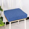 Travesseiro 35D Esponja de Alta Densidade Sofá Sólido Algodão Linho Janela Mat Removível e Lavável Tatami Cadeira Espessura 3-8cm