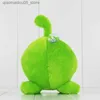 Plush Dolls Popularna gra peryferyjna cięta Plush Toys My Om nom Cartoon Frog nadziewana lalka miękka zabawka dla dzieci prezent dla dzieci Prezent Q240227