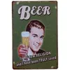 Metal Painting Vintage Beer Metal Tin Signs Retro Everybody Needs A HobbySign For Cafe Bar Restaurant Pubs Indoor Garage Outdoor Wall Decor