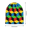 Berets Qbert Video Game Multi Color Blocks Sport Beanie Caps Skullies Beanies Ski Bonnet Homme Chapéus