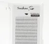 Seashine 3D Long STEM CD Curl Tjocklek 007010mm Volym Premade Fans Natural False Mink Eyelashes Professional Makeup Eyelash 2907375