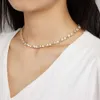 Desginer Viviane Weswoods bijoux impératrice douairière Xi même personnalisé bloc irrégulier Saturn collier élégant et haute qualité clavicule chaîne collier