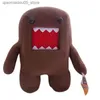 Muñecos de peluche 20/30/40 cm Pink Domo Toy Domo Plush Pink Domo Kun Plush Creative Cartoon Domokun Figura Muñeca Kawaii Plushie Relleno Almohada Regalos Q240227