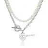 Designer High Quality t Family Seiko Pendant New Beads Necklaces Ot Necklace with Diamond Sweater Chain Net Hot Necklace JYK2 L23L