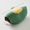 Pillow Fluffy Knitted Fruit Shape Watermelon Avocado Orange Doll Home Decoration