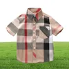 Baby Boy Collar Toddler Shirt Solid Cotton Tops New Short Sleeve Blouse Kids Shirts for Boys2755372