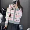 2024 New Women 's Sweaters Knitwear Women 럭셔리 브랜드 디자이너 스웨터 스웨터 탑