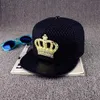 Boll Caps Fashion Summer Crown European Mens Baseball Hat Womens Casual Bone Hip Hop Snap Hat Sun Hat J240226